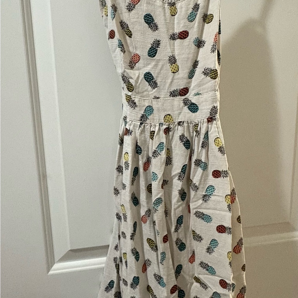 Cooperative rainbow pineapple print dress